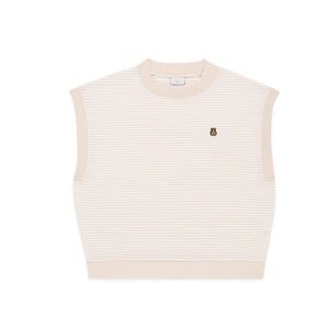 TEDDY FRESH - Women’s Striped Square Top Pink Size L